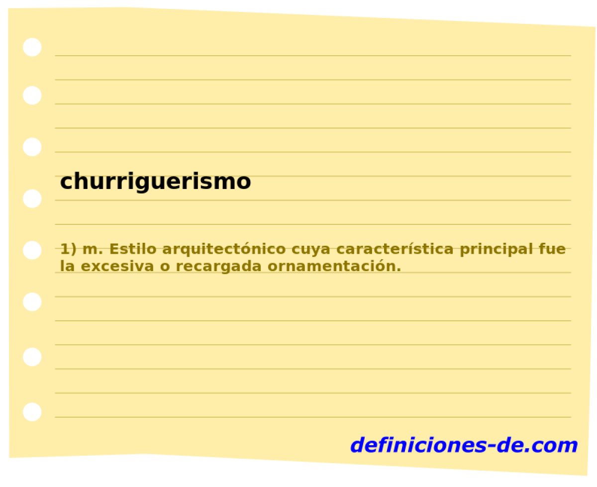 churriguerismo 