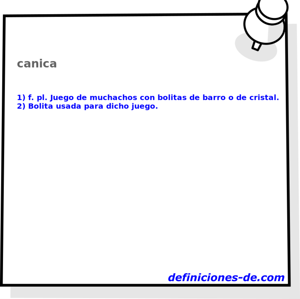canica 
