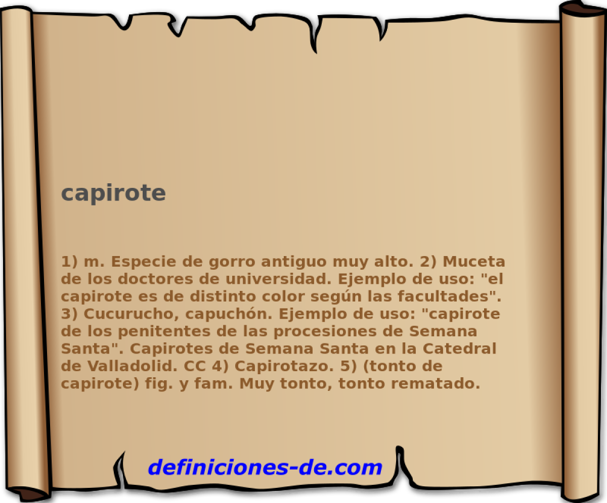 capirote 
