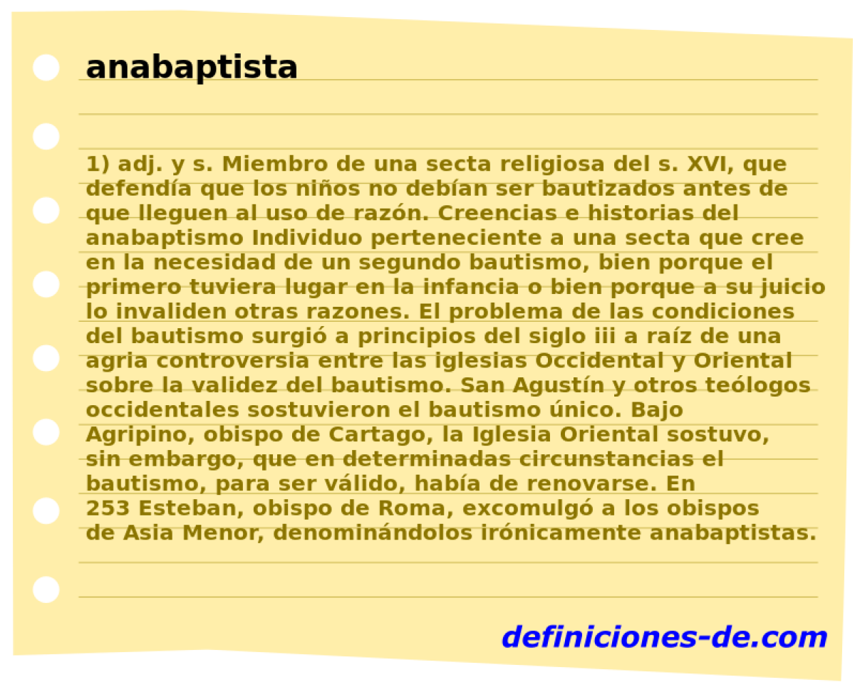 anabaptista 