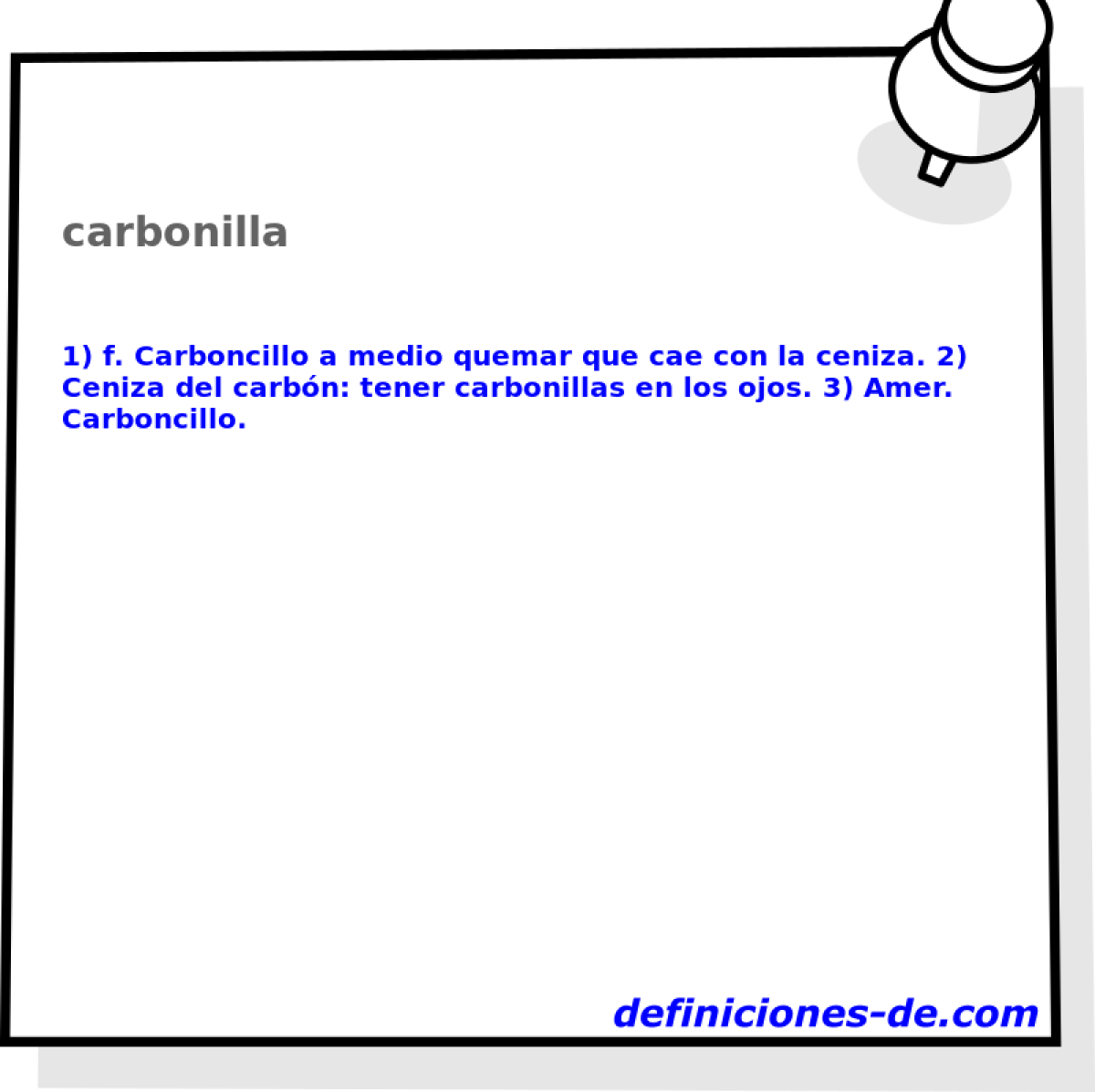carbonilla 