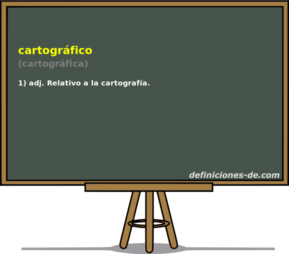 cartogrfico (cartogrfica)