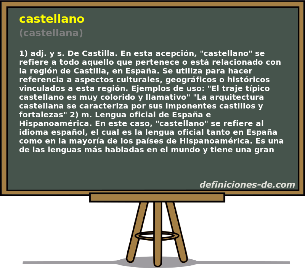 castellano (castellana)