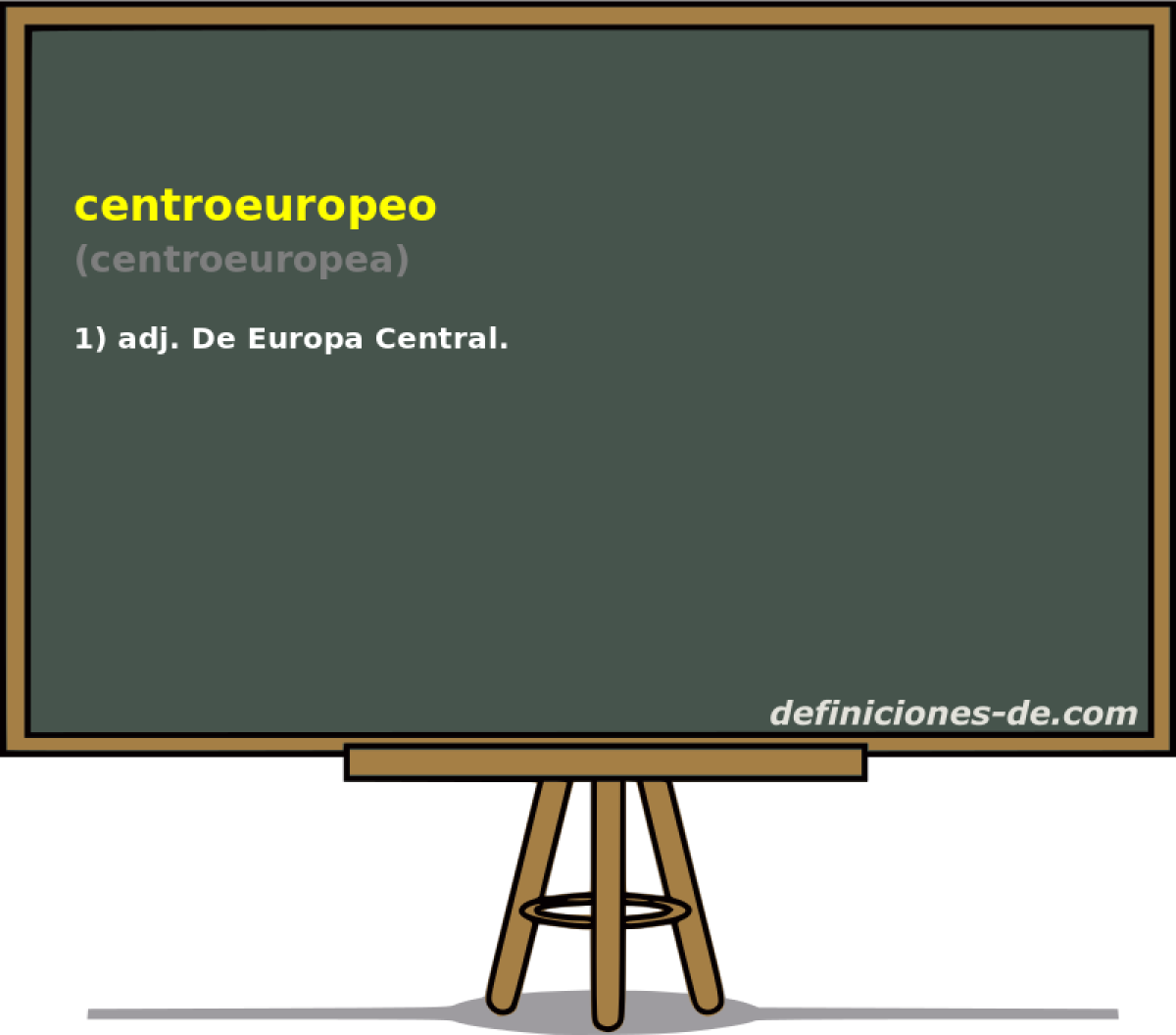 centroeuropeo (centroeuropea)