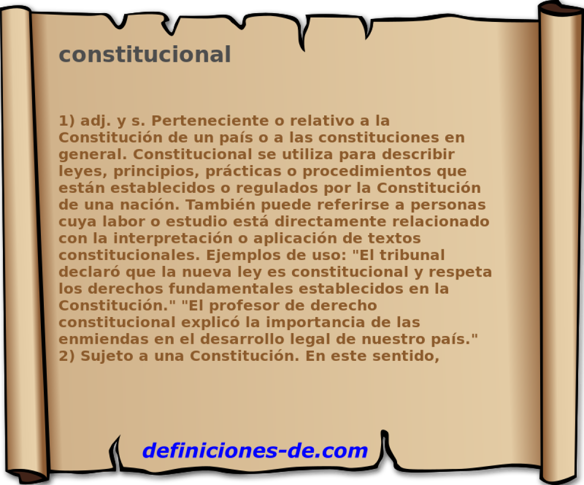constitucional 