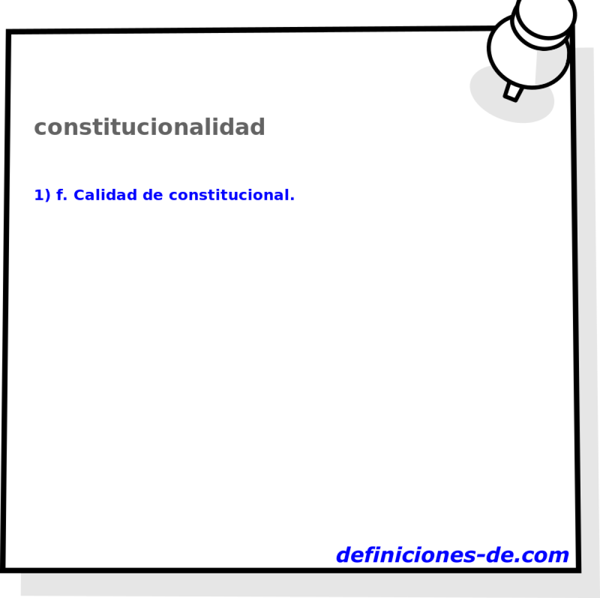 constitucionalidad 