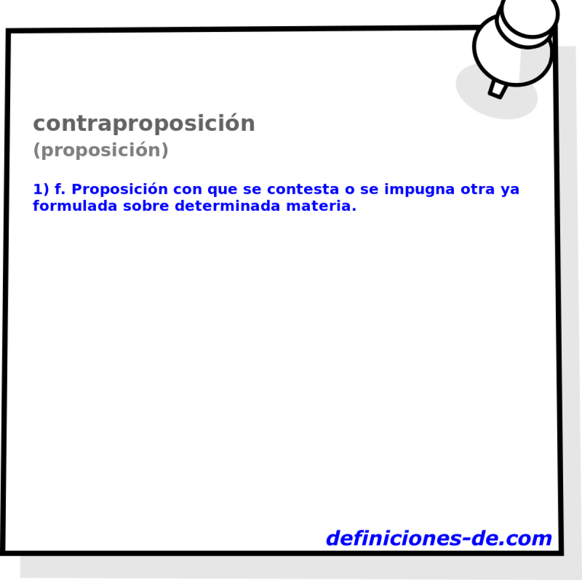 contraproposicin (proposicin)