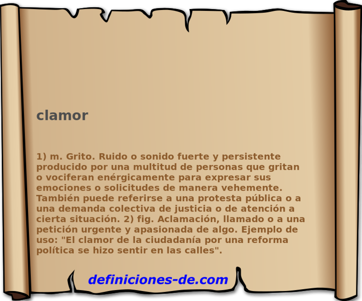 clamor 
