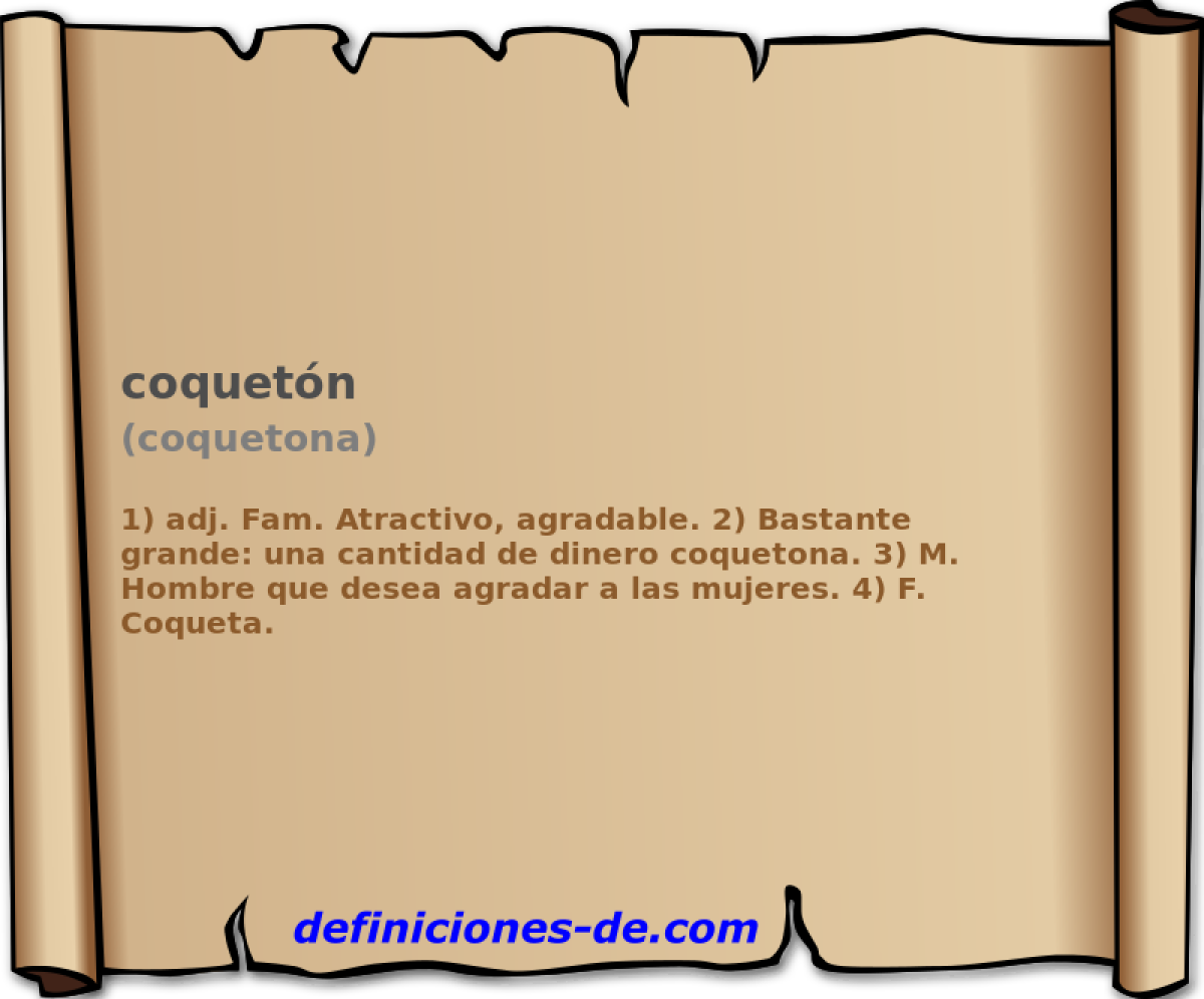 coquetn (coquetona)