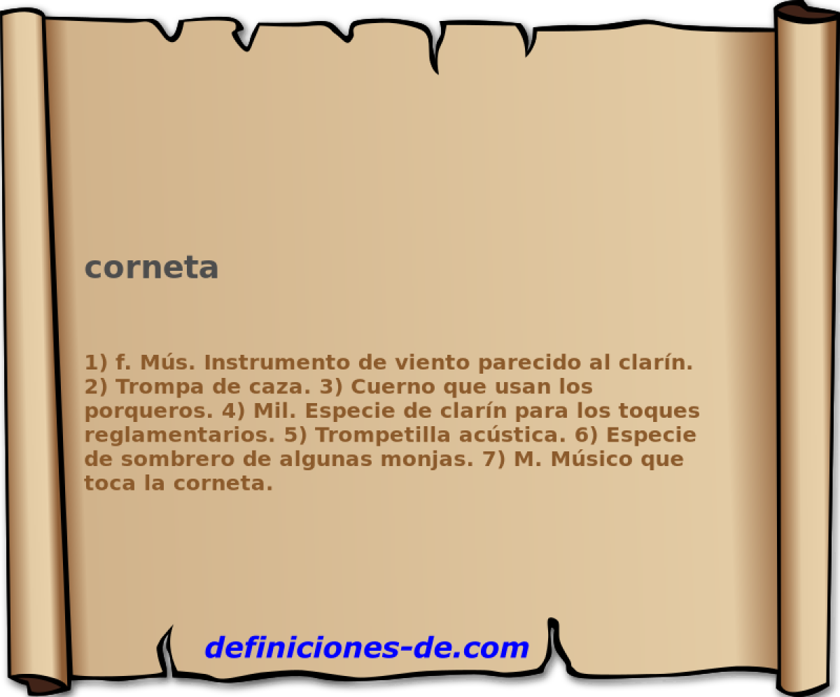corneta 