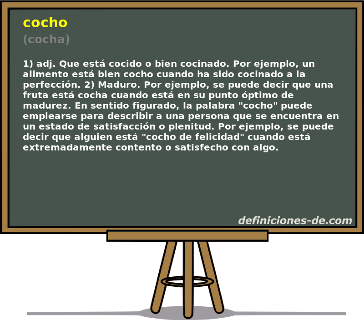 cocho (cocha)
