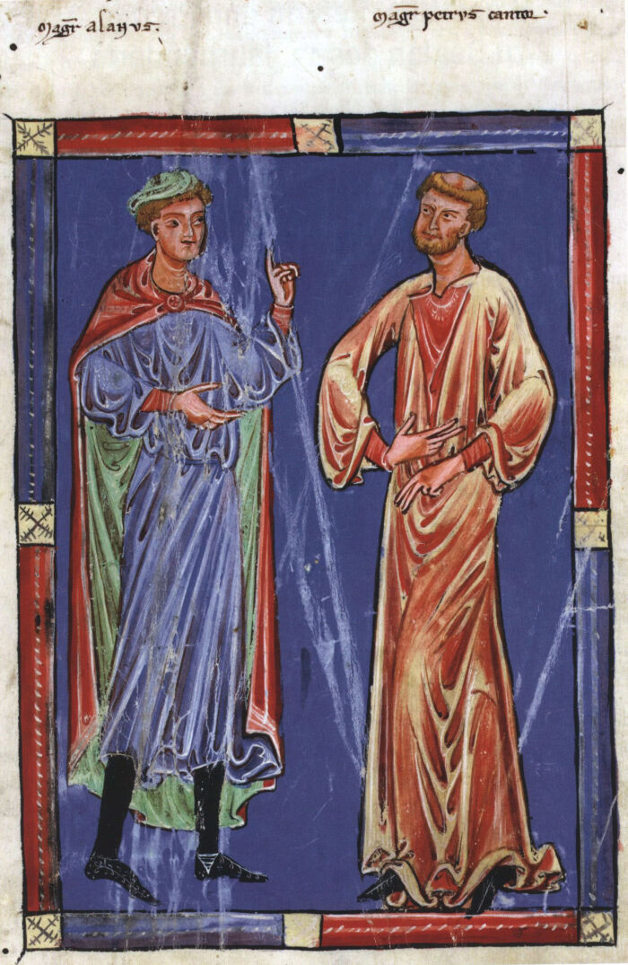 Alain De Lille y Petrus Cantor