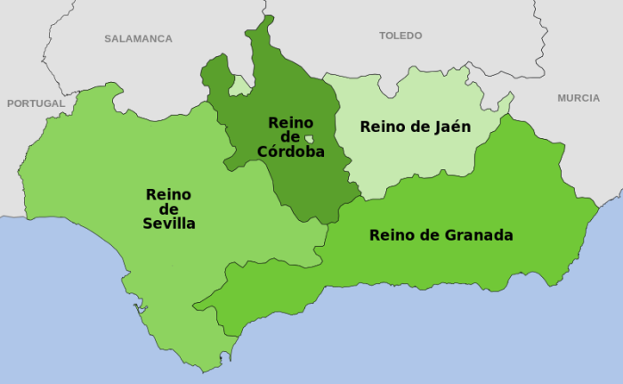 Los 4 reinos de Andaluca