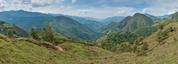 Vista de Los Andes en Venezuela