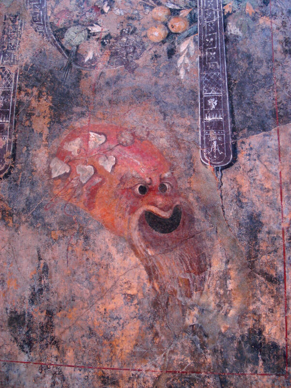 Ejemplo de encustica proveniente de Solunto, Sicilia (siglo I a. C., Museo archeologico regionale di Palermo).