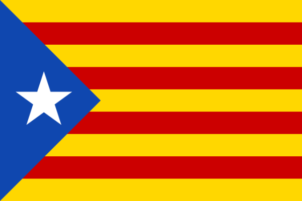 Estelada blava (estelada azul), bandera independentista catalana original y clsica