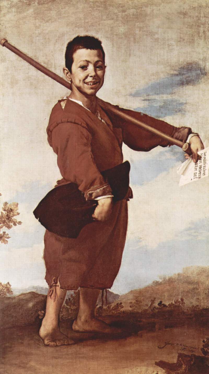 El patizambo, pintura en óleo sobre tela de 1642 de José de Ribera.