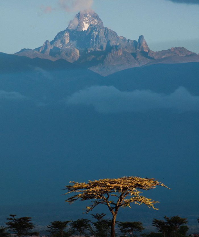 La montaa ms alta de Kenia