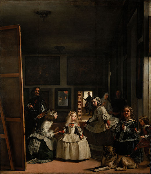 Las Meninas de Diego Velzquez, en el museo nacional del Prado.