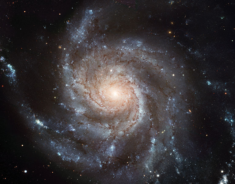 La galaxia del Molinete, tambin conocida como Messier 101 o NGC 5457.