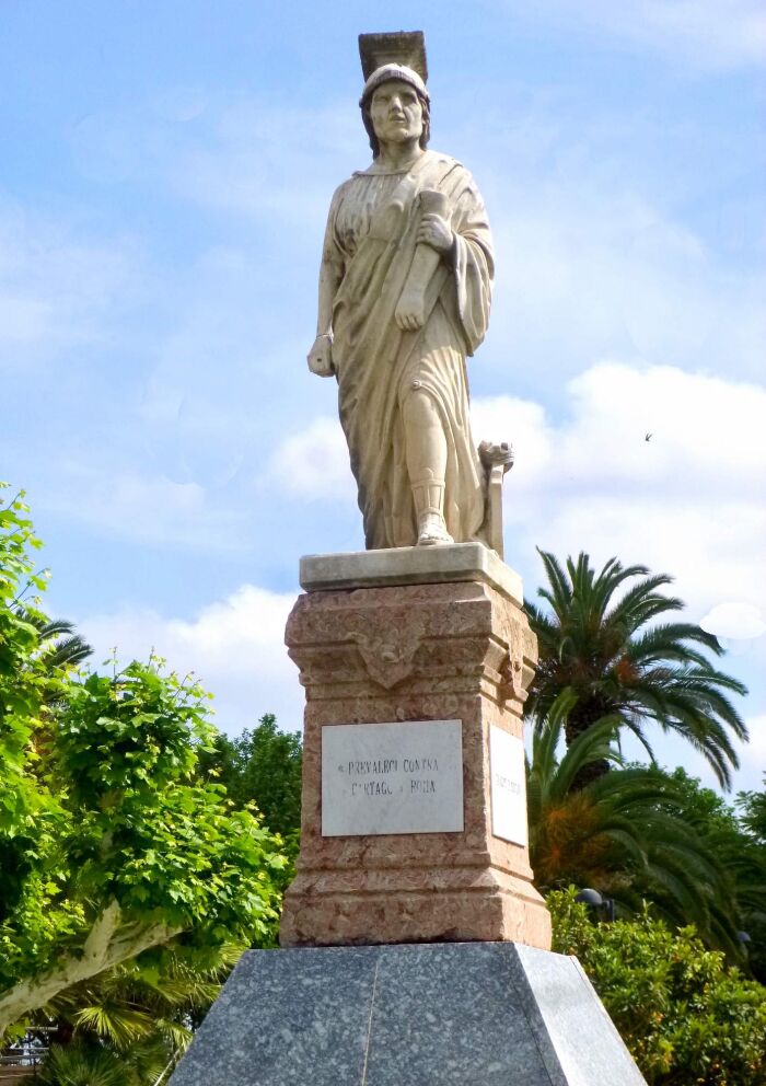Monumento a la Matrona en Calahorra, La Rioja