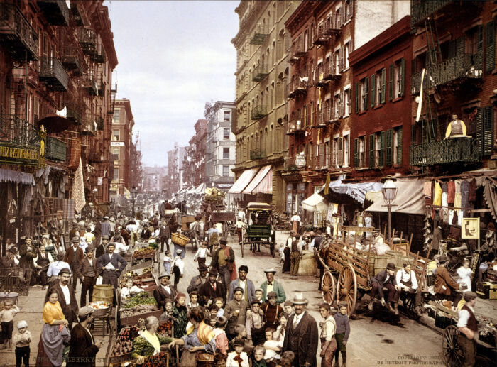 Mulberry Street, NYC c. 1900