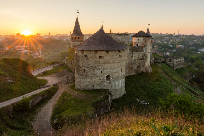 Castillo Kamianets-Podilskyi, ciudad de Kamianets-Podilskyi, Khmelnytskyi Oblast, Ukraine