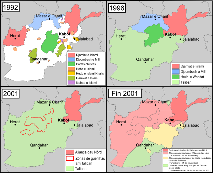 Guerra civil del Afganistn (1989-1994)