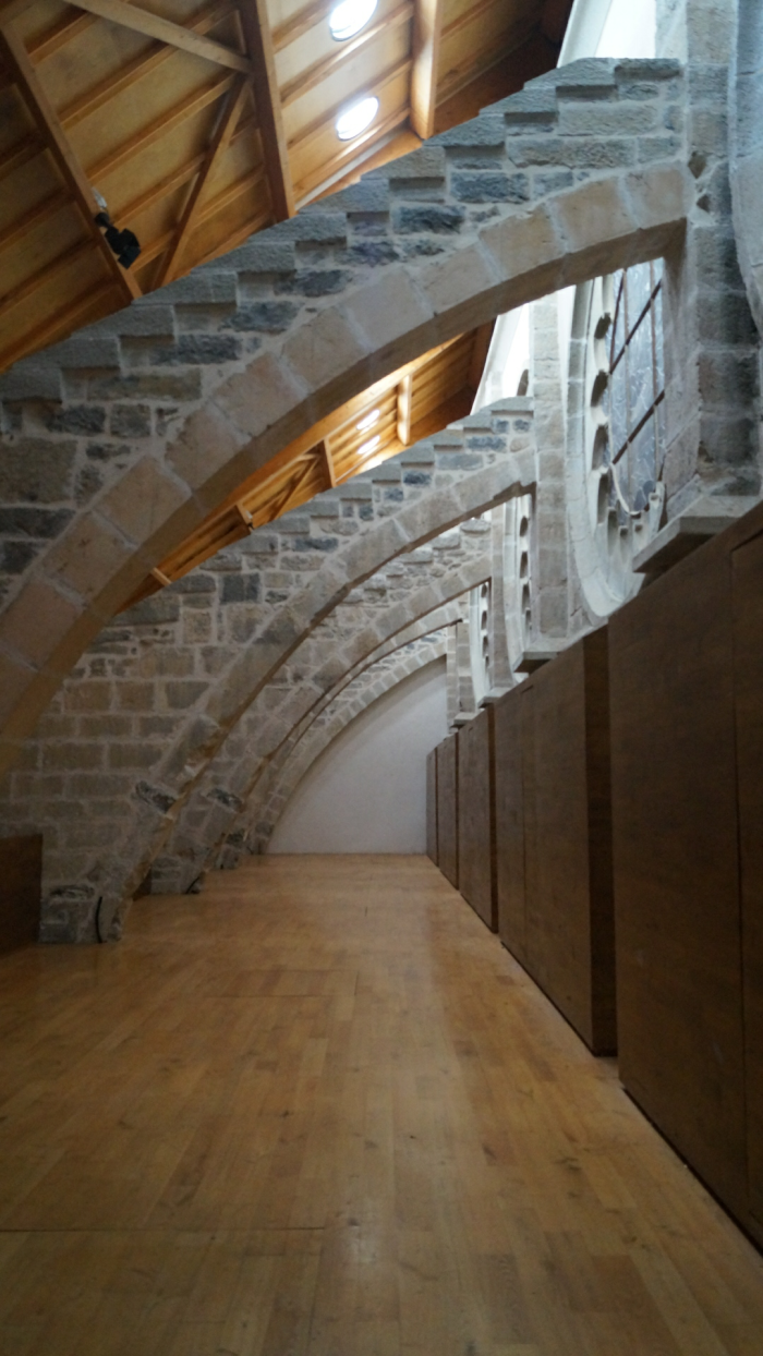 Arbotantes de la iglesia de Roncesvalles