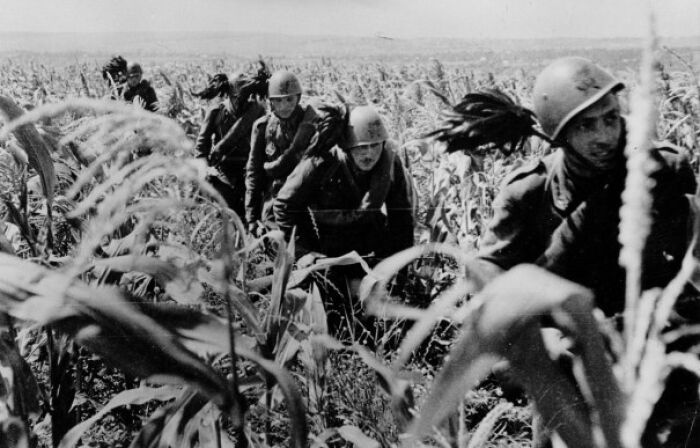 Bersaglieri en Ucrania en 1941