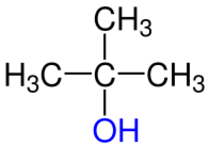El alcohol terc-butlico es un alcohol terciario