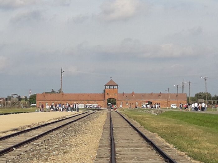 Campo de exterminio nazi de Auschwitz-Birkenau situado en Polonia
