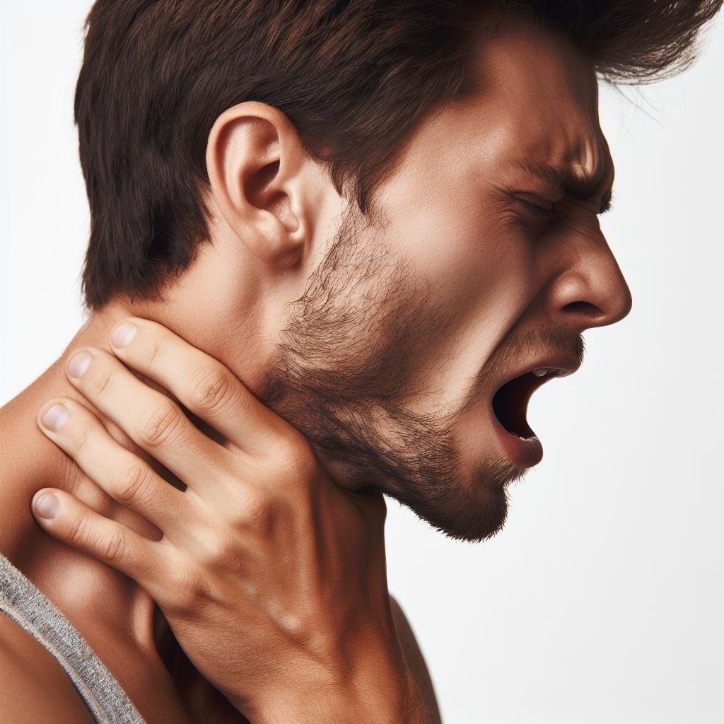 La disfona puede presentarse con dolores de garganta