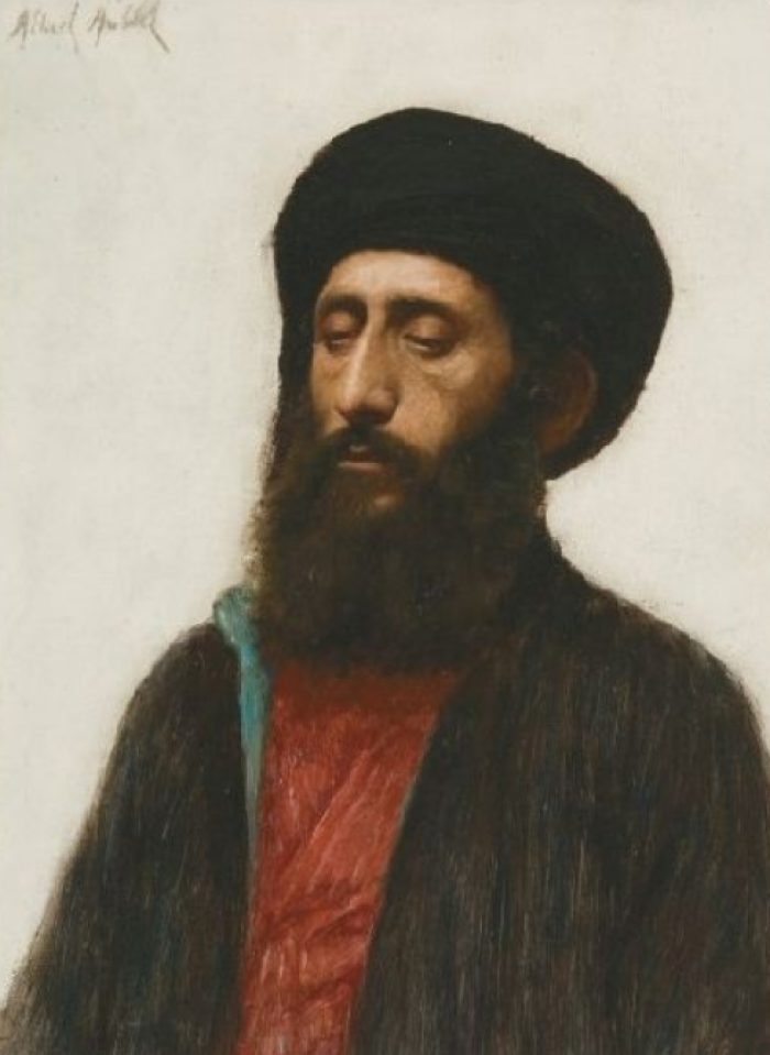 Alberto Aublet. Retrato de un derviche (1881). 