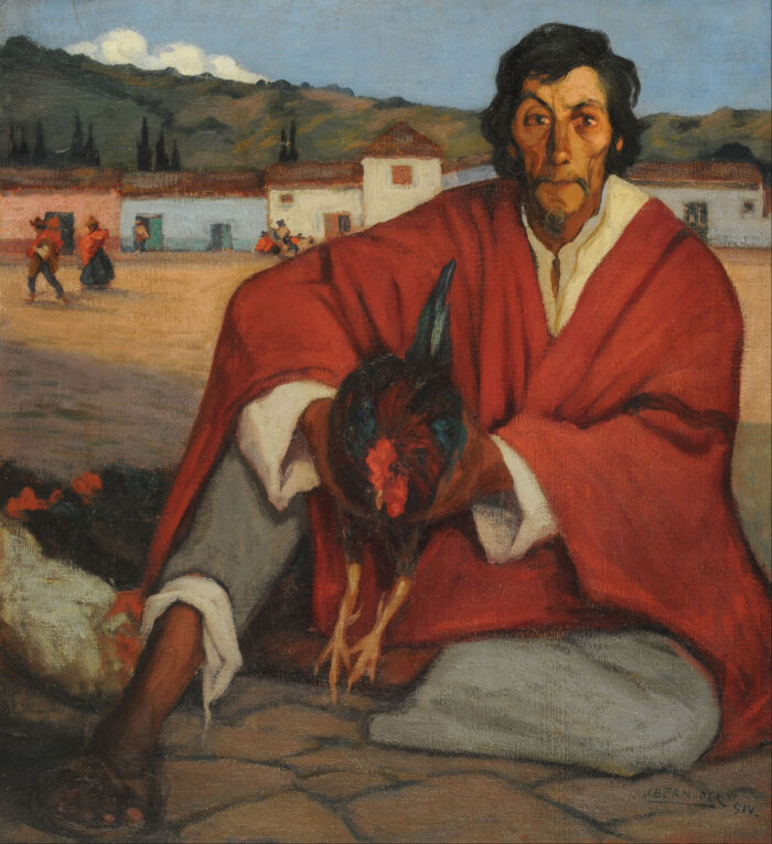 Jorge Bermudez - Gallero viejo (1914)