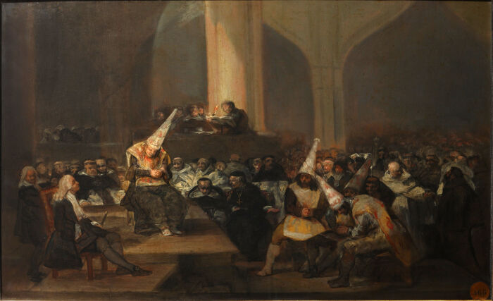 Francisco de Goya - Escena de Inquisicin