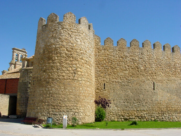 Muralla de un castillo