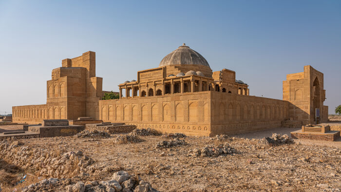 Necrpolis Makli en Thatta, Pakistan