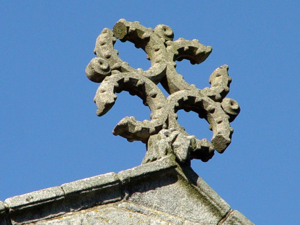 Un ornato para hermosear el monasterio Lea do Balio (Matosinhos, Distrito de Oporto, Portugal)