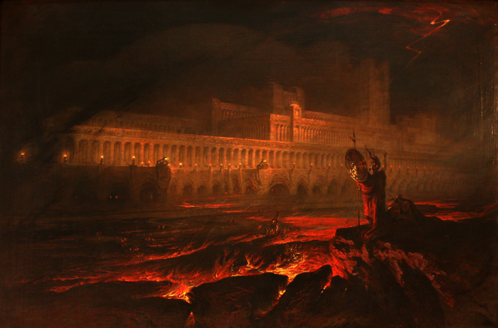 Pandemnium, pintura de John Martin