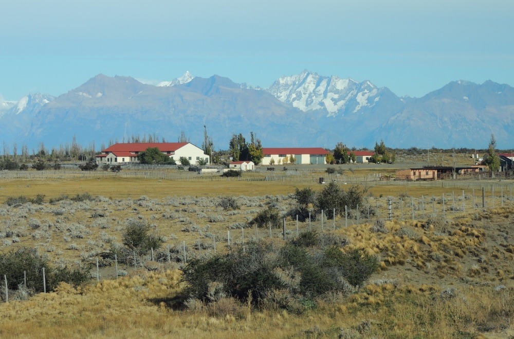 Paraje La Leona en Santa Cruz, Argentina.