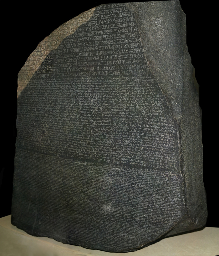 La piedra Rosetta fue clave para la egiptologa