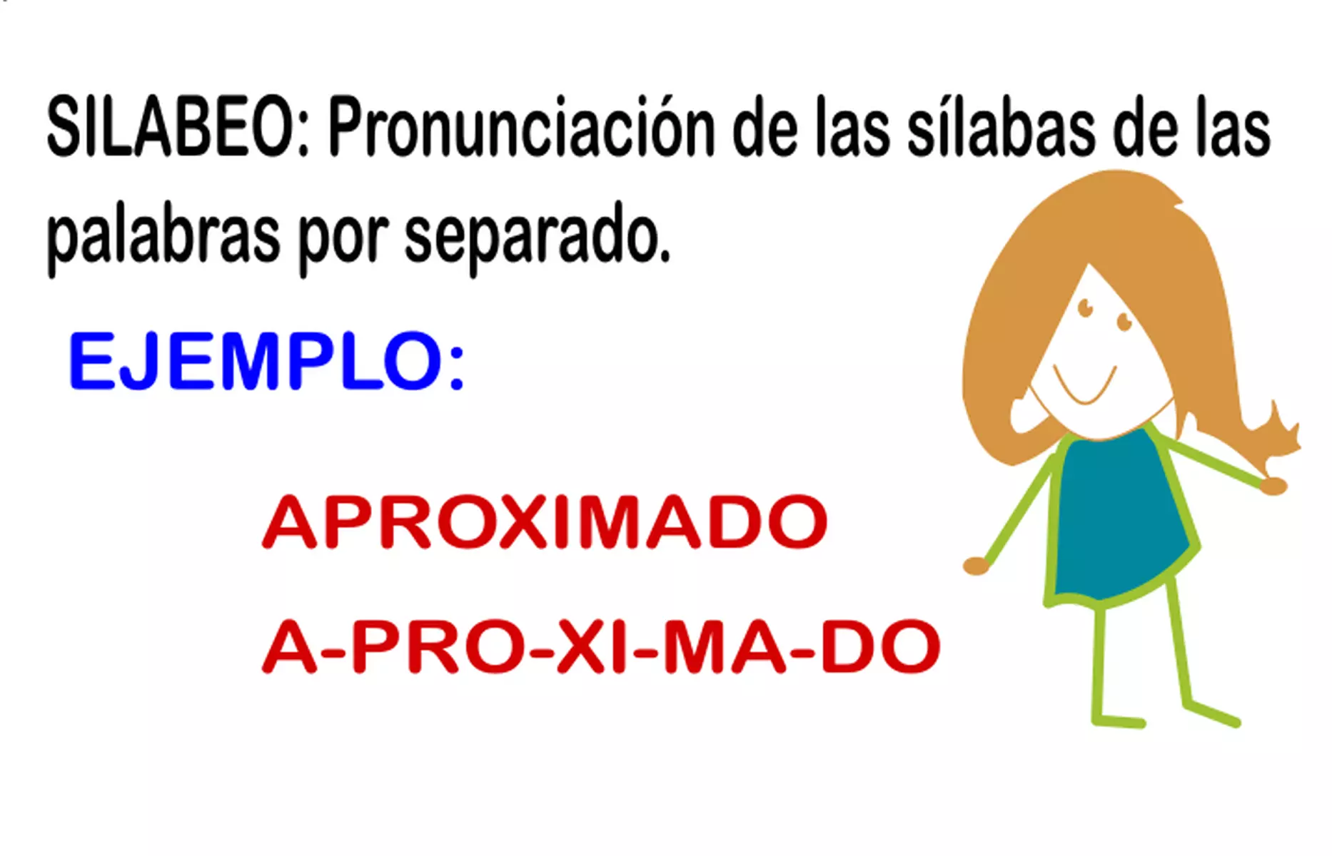 Significado de «silabeo»