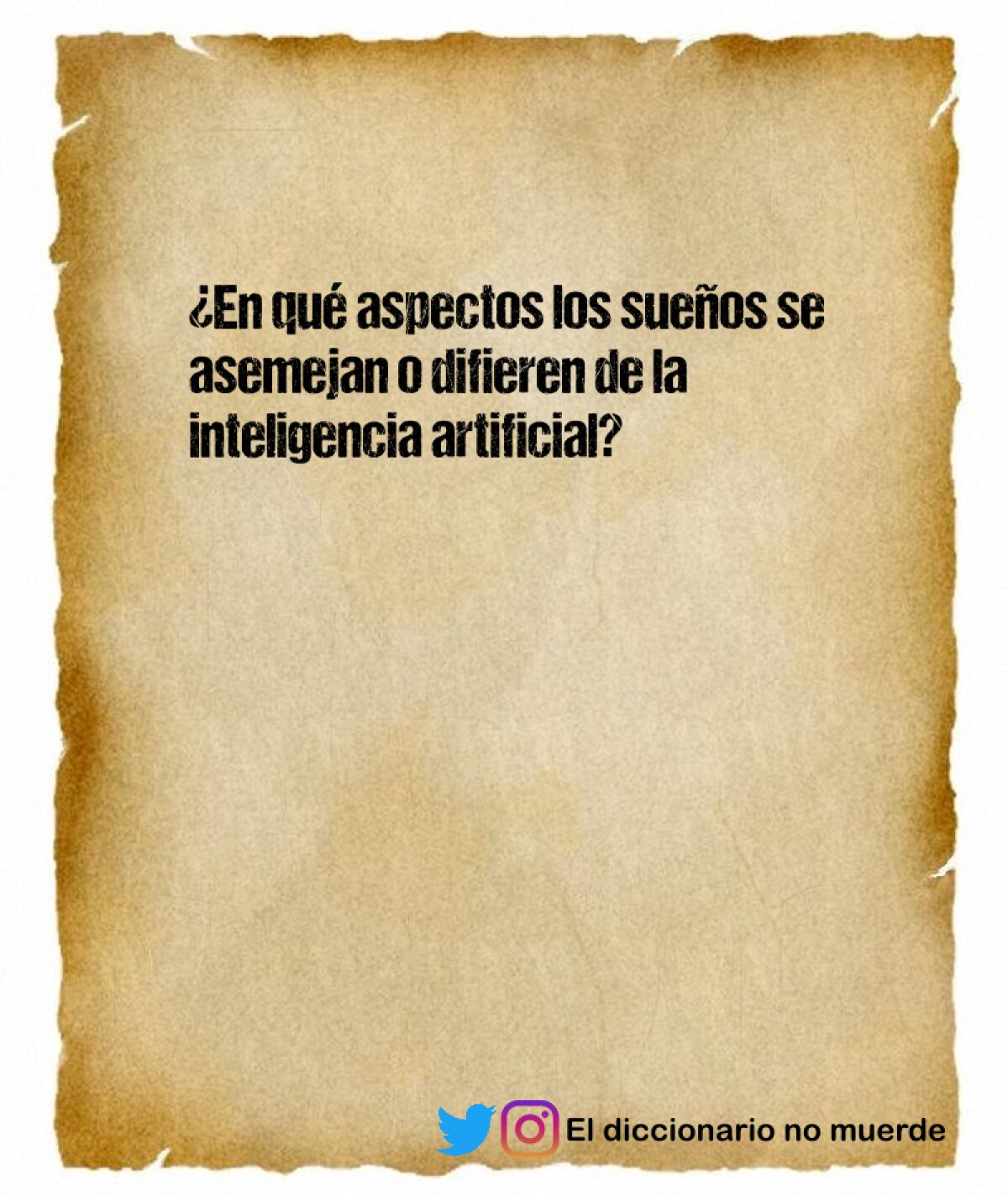 ¿En qué aspectos los sueños se asemejan o difieren de la inteligencia artificial?