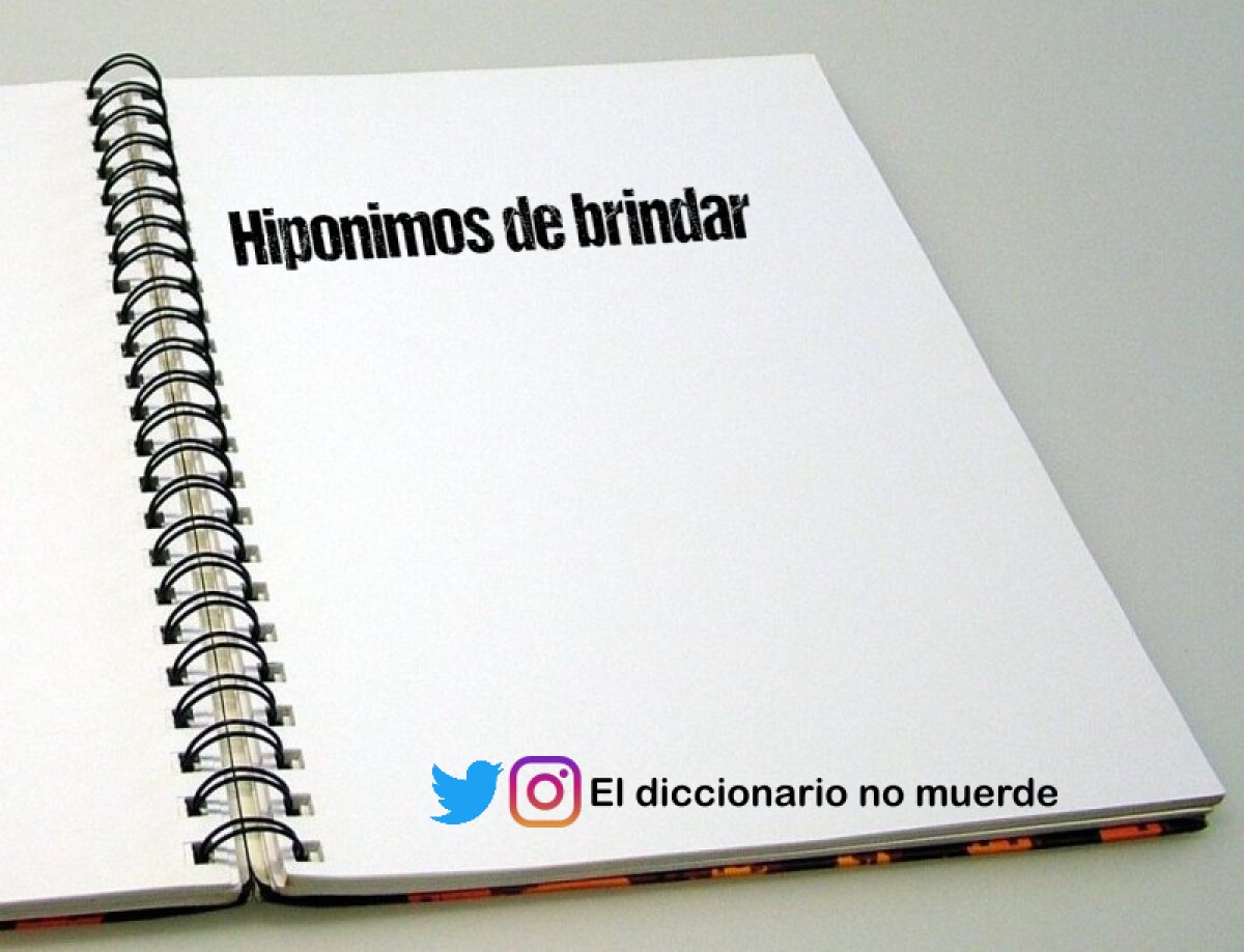 Hiponimos de brindar