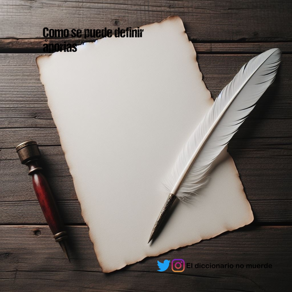 Como se puede definir aporias