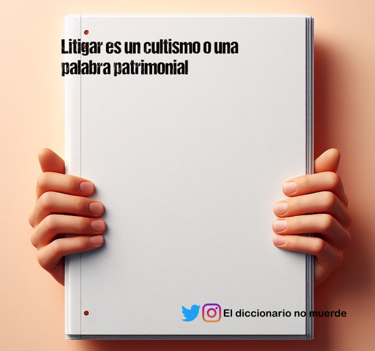 Litigar es un cultismo o una palabra patrimonial