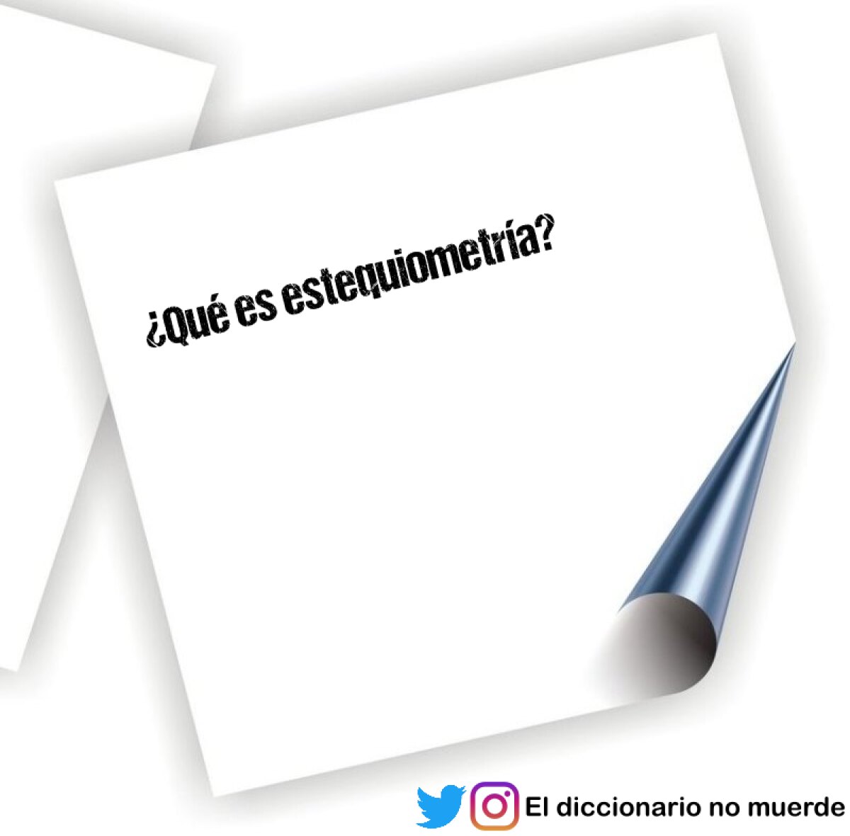 ¿Qué es estequiometría?