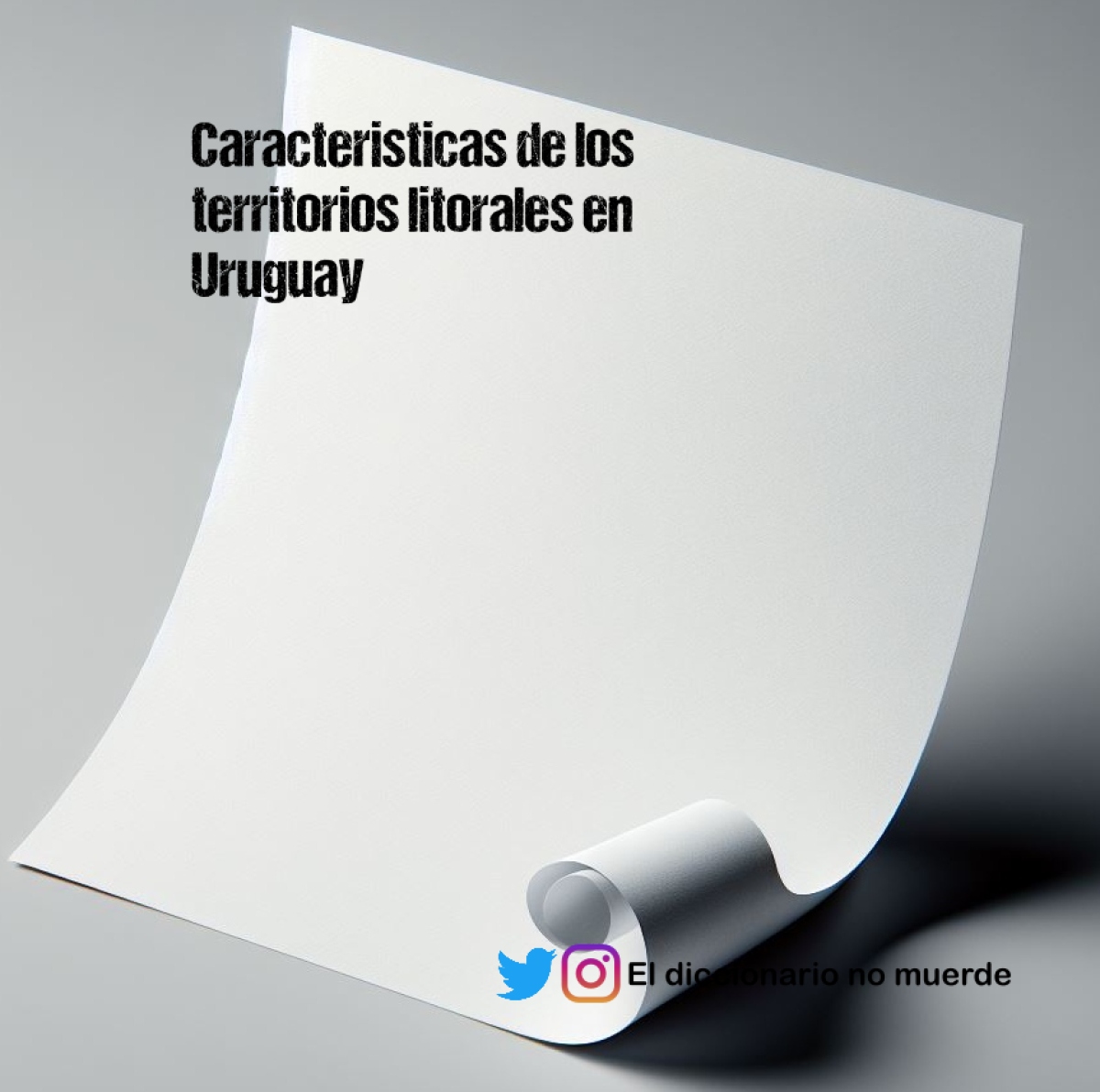 Caracteristicas de los territorios litorales en Uruguay 