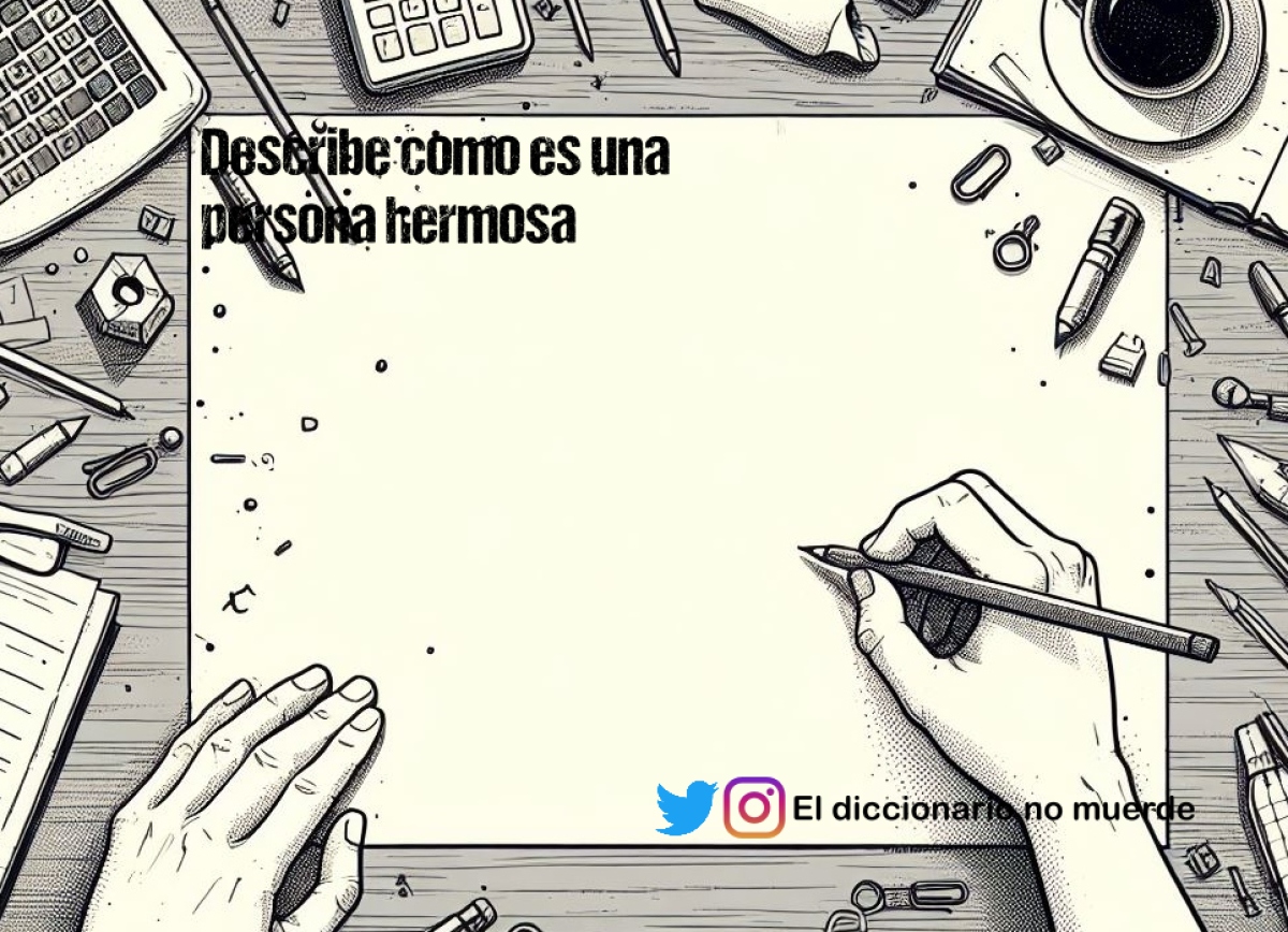 Describe como es una persona hermosa 
